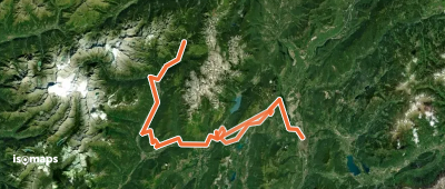 Sentiero San Vili alto