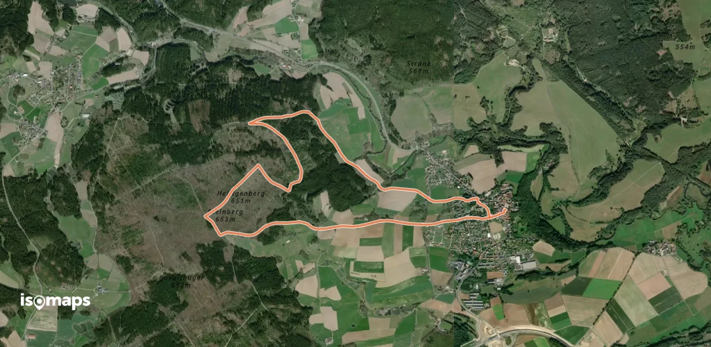 Wanderweg 6 Hohenberg a.d. Eger