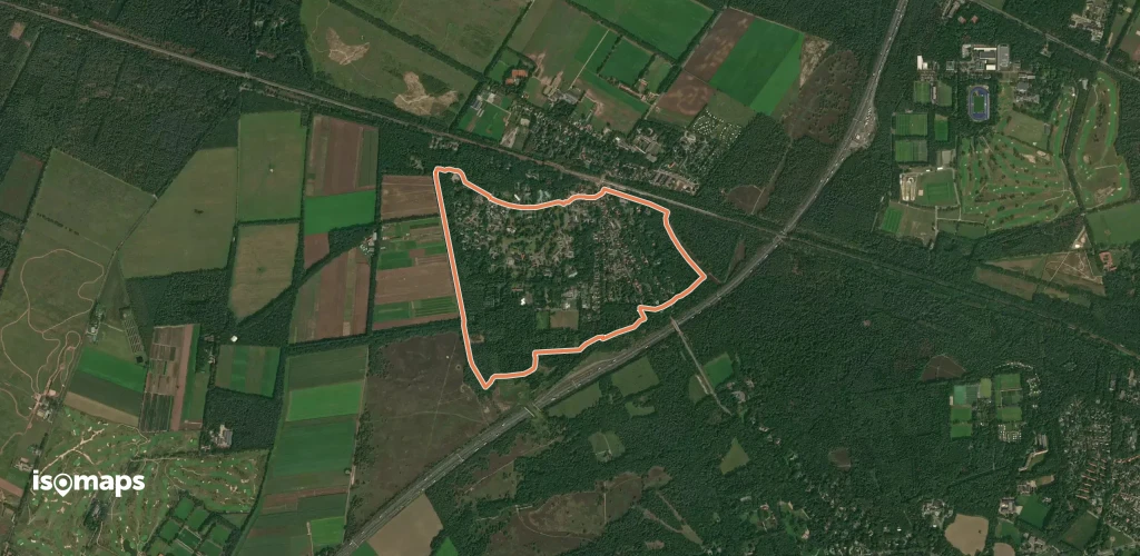 WNW Veluwe - Wolfheze - gele route