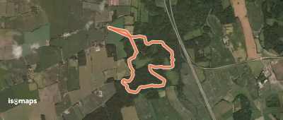 Vandrerute i Bolderslev Skov