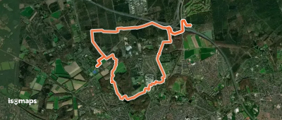 WNW Veluwe - Arnhem-Noord/Mountainbikemuseum/Zypendaal - paarse route