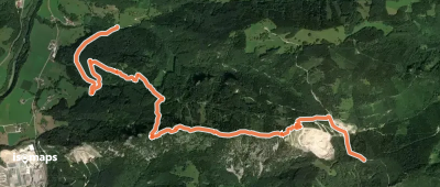 Wanderweg 14 : Dorngraben - Dürres Eck - Gaisberg - Pfaffenboden - Mandlmais