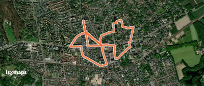 WNW Veluwe - Velp - paarse route