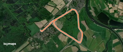 WNW Veluwe - Ellecom - gele route