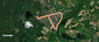 WNW Veluwe - Dieren-Station/Geitenberg - paarse route