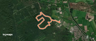 WNW Veluwe - Jutberg - blauwe route