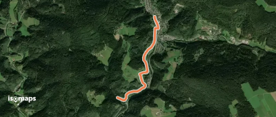 Rötenbach Hinterer Weg - Wanderparkplatz Rinkenbach