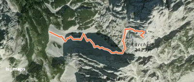 Wanderweg 816b - Wilder Kaiser