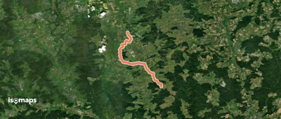 Querweg des SAV (roter Punkt)