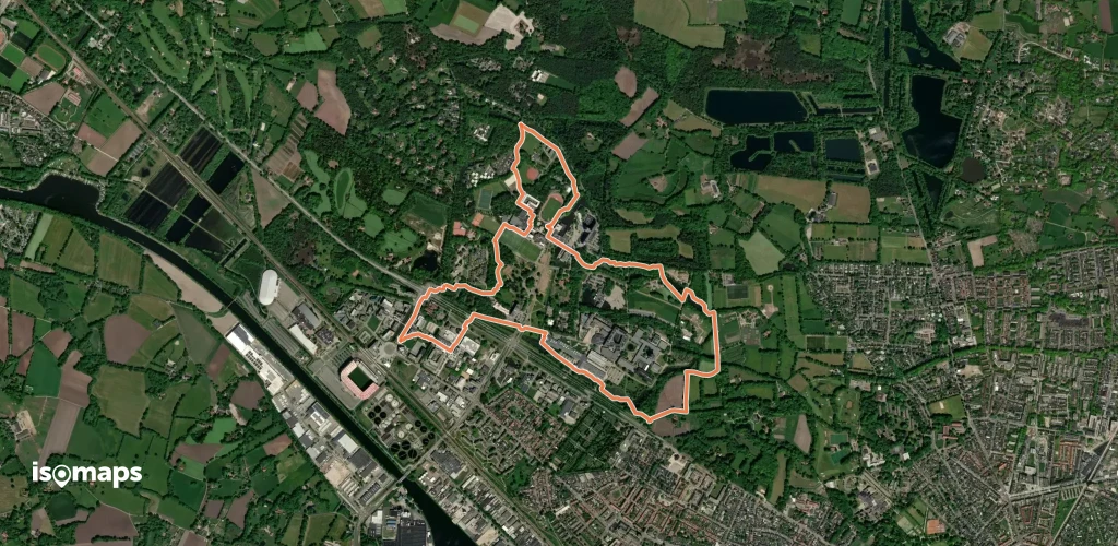 WNW Twente - Kennispark - rode route