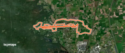WNW Veluwe - Wenum - oranje route