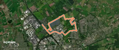 WNW Twente - Aadorp - blauwe route