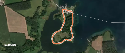 Hjertestien, Kalvø rundt