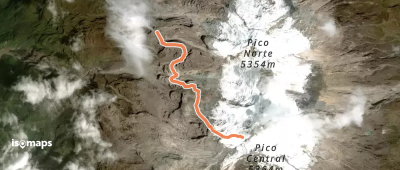 Ruta al Pico Central