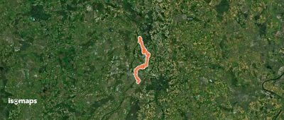 Maas-Niederrheinpad etappe 01