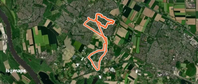 WNW Arnhem Nijmegen - Duiven S93 - oranje route