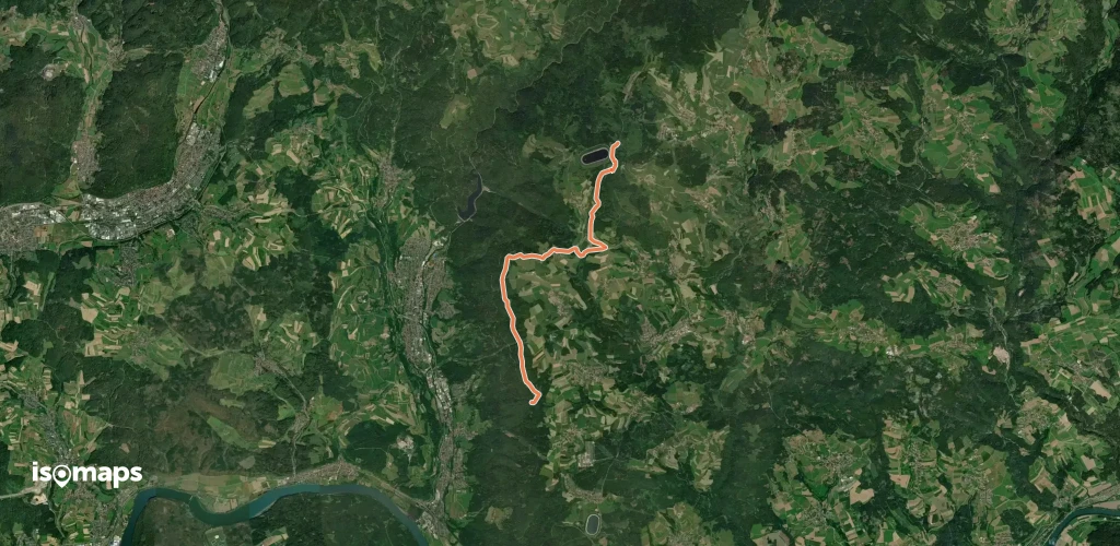 blaue Raute Hornberg - Gückelfels