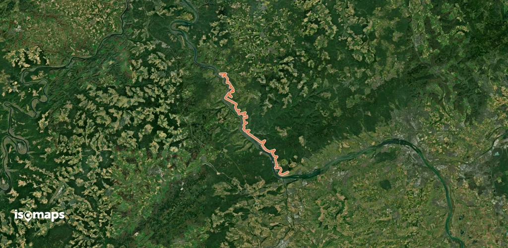 Nord Süd Trail, Abschnitt Sankt Goarshausen - Rüdesheim
