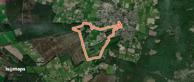 WNW Veluwe - Elspeet - rode route