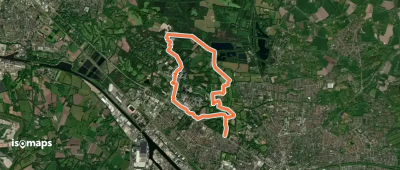 WNW Twente - Ledeboerpark - oranje route