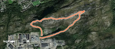 Kvernberget opp