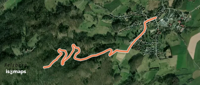 Zubringerweg zum Nibelungensteig