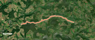 blaues Minus Neusaß - Diebach