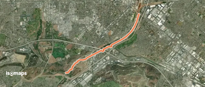 San Gabriel River Trail - Eastern Bank
