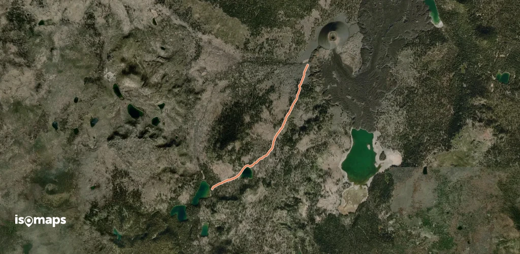 Rainbow Lake To Nobles Trail