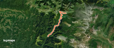 E2. Errege bidea: Izaba - Belaguako aterpea