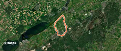 WNW Veluwe - Belvédèrebos/Doornspijk/De Duif - blauwe route