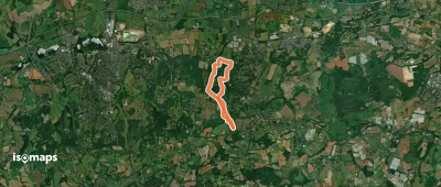 Ightham Mote Circular Walk to Oldbury Hill, Ightham Mote