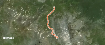 Col de Roche Noire - Ruisseau du Raisin