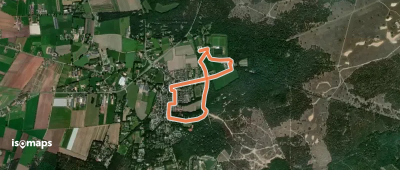 WNW Veluwe -Kastanjebos - gele route