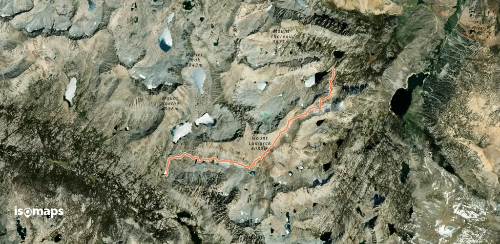 Lamarck Col Trail