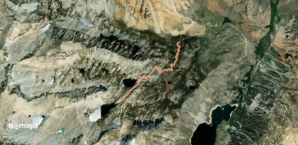Lamarck Lakes Trail
