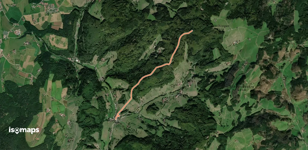 Reichenbach Dorf - Molchenwaldhütte