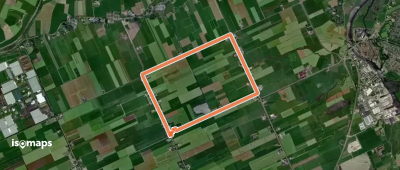 WNW IJsseldelta - Mastenbroek - paarse route