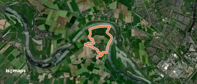 WNW IJsseldelta - Zalk groene route