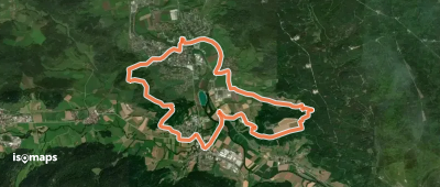 Idyllische Straße - Rundweg D