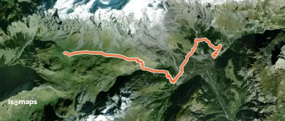 Via Alpina Stage 76: Auberge du Godey - Anzeinde