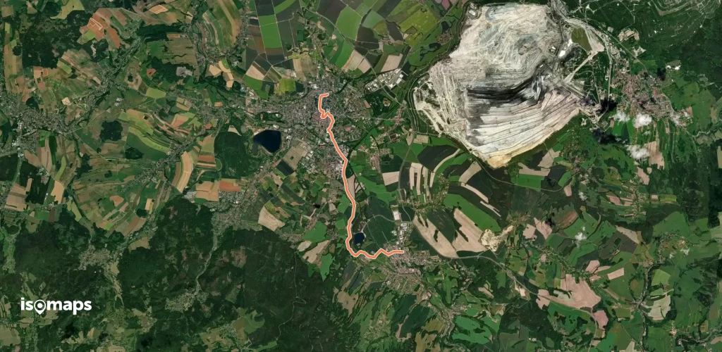 Svatojakubská cesta, Žitavská trasa, Zittau - Hrádek n. Nisou
