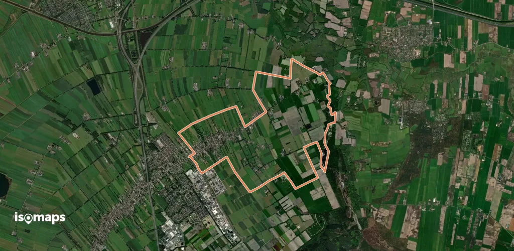 WNW Vechtdal - Spoorzicht - blauwe route