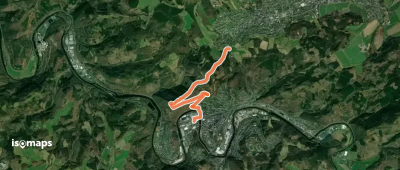 Höhenflug Zugang Werdohl Bf - Neuenrade Wilhelmshöhe