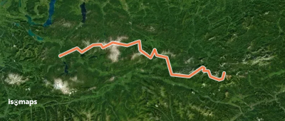 Europäischer Fernwanderweg E4 alpin (Bad Goisern/Eisenerz)