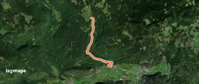 Srednja vas - Koča na Uskovnici