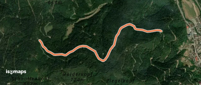 Dreitälerweg - Europakurve