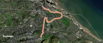 Edinburgh core path - Claremont and Easter Road