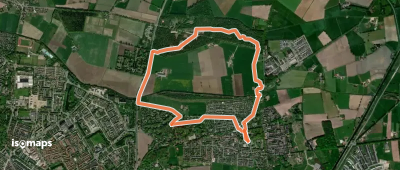 WNW Salland -Schalkhaar - oranje route