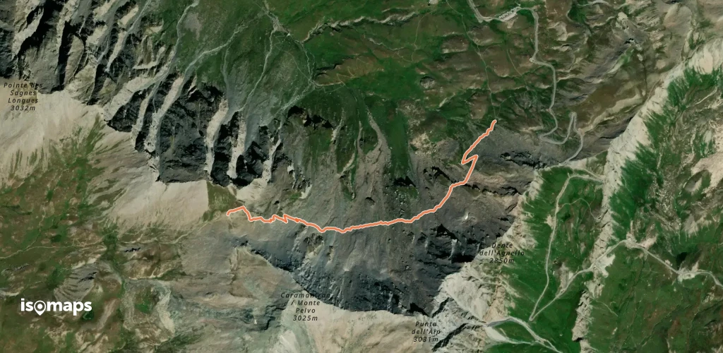 Col de Chamoussière - Riou du Rocher